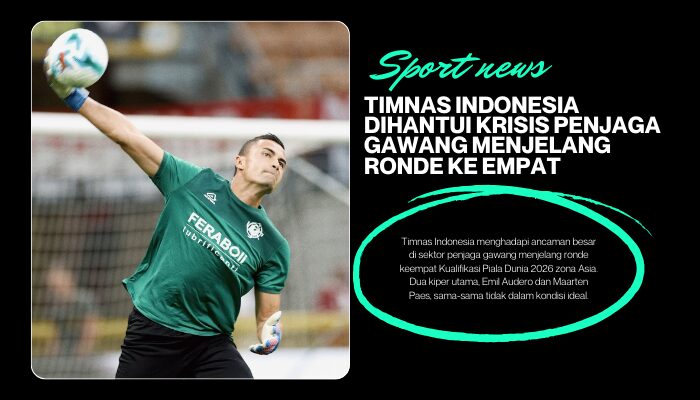 Timnas Indonesia menghadapi ancaman besar di sektor penjaga gawang menjelang ronde keempat Kualifikasi Piala Dunia 2026 zona Asia