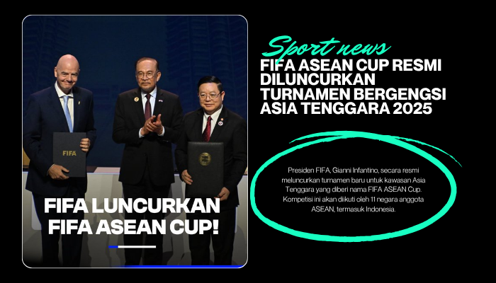 FIFA ASEAN Cup Diluncurkan, Turnamen Resmi di Asia Tenggara